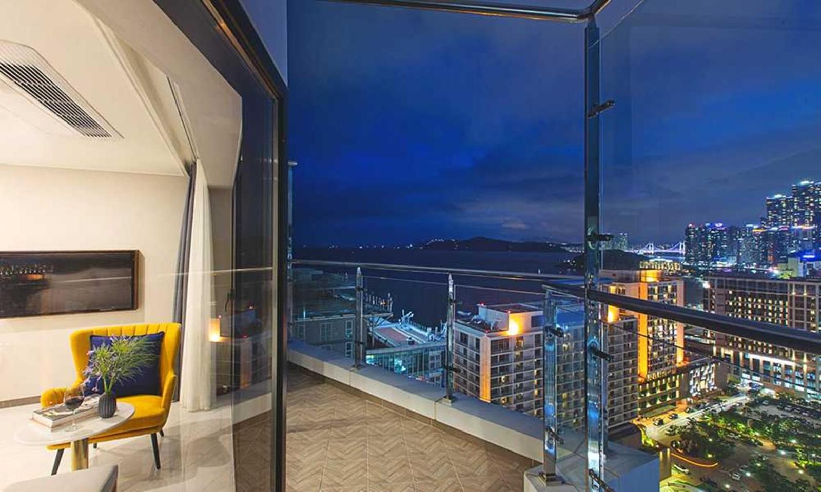 Busan Yeongmu Parade Hotel Haeundae Beach Esterno foto