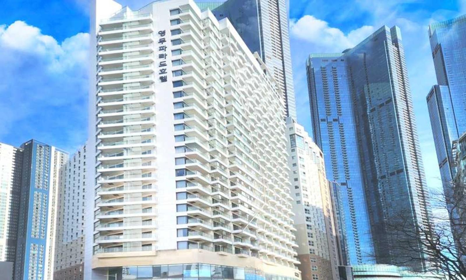 Busan Yeongmu Parade Hotel Haeundae Beach Esterno foto