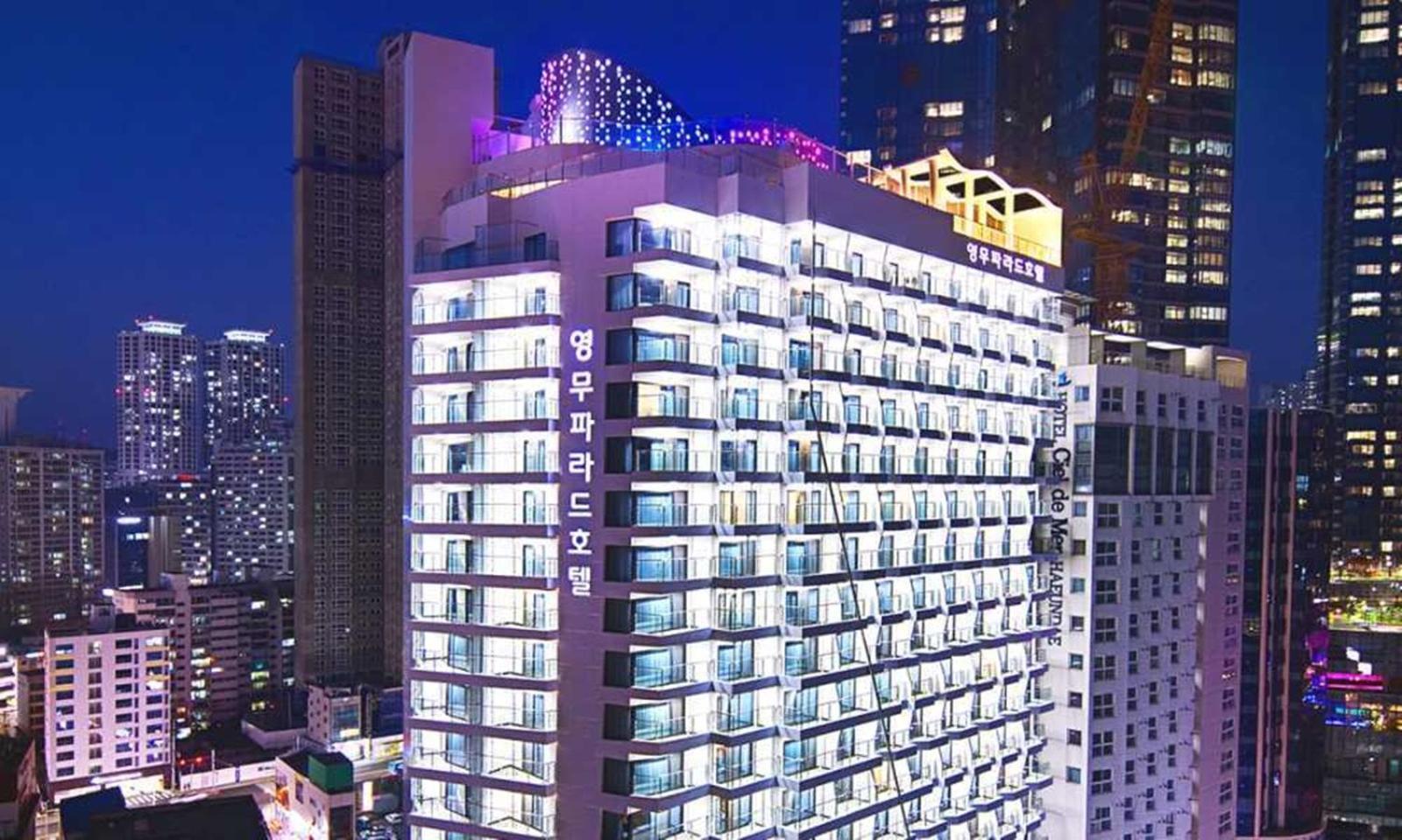 Busan Yeongmu Parade Hotel Haeundae Beach Esterno foto