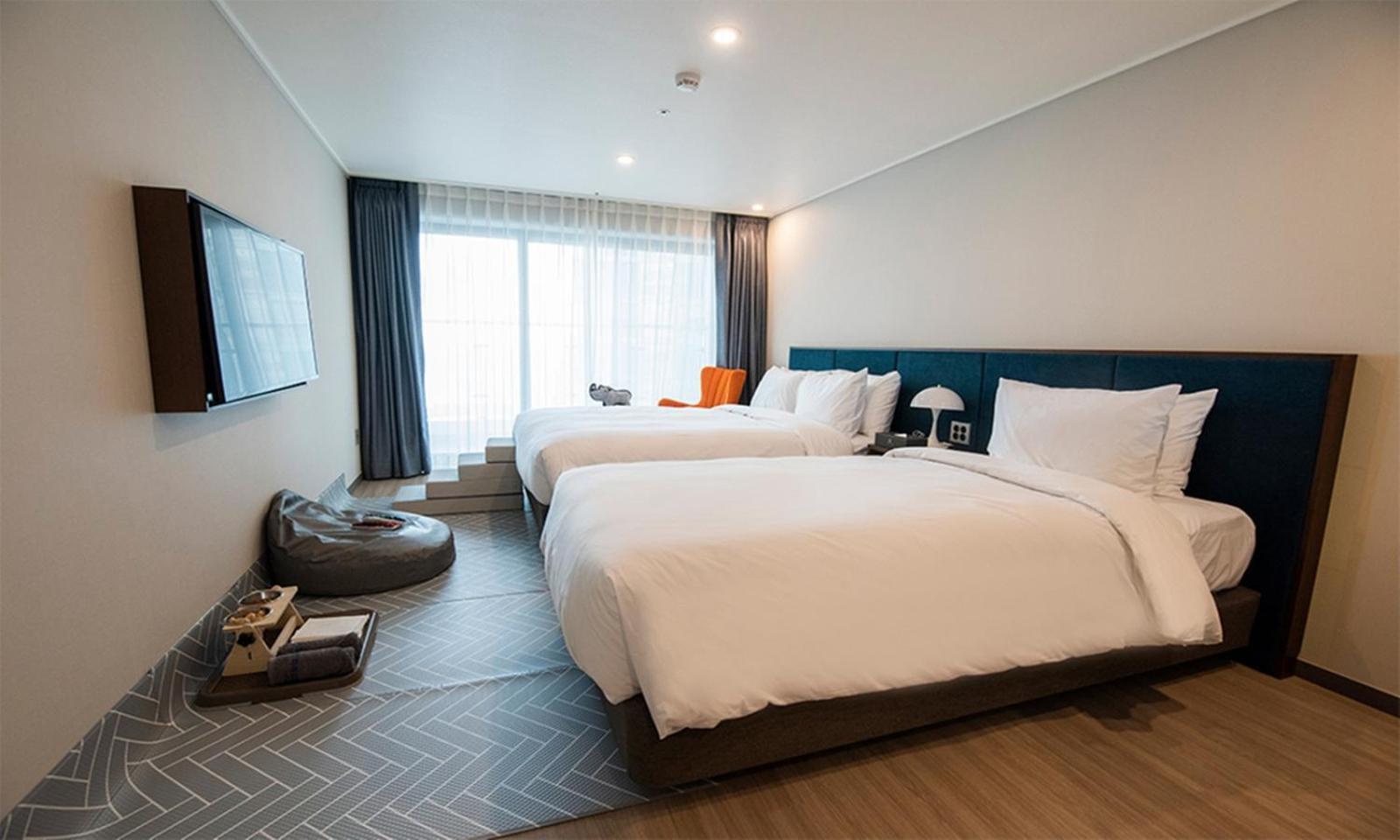 Busan Yeongmu Parade Hotel Haeundae Beach Esterno foto